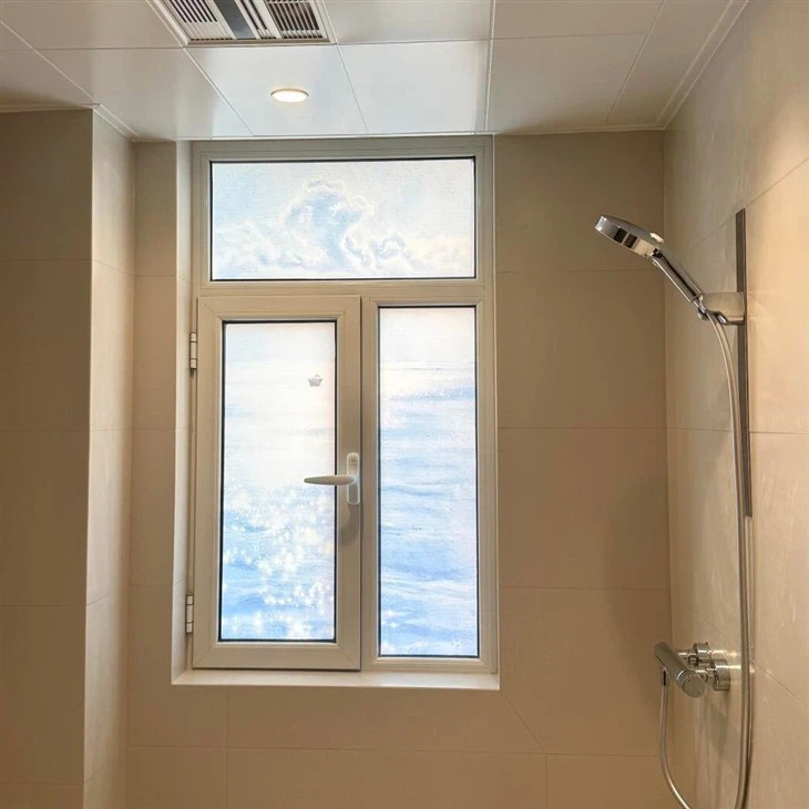 Custom Size UPVC Bathroom Windows suppliers