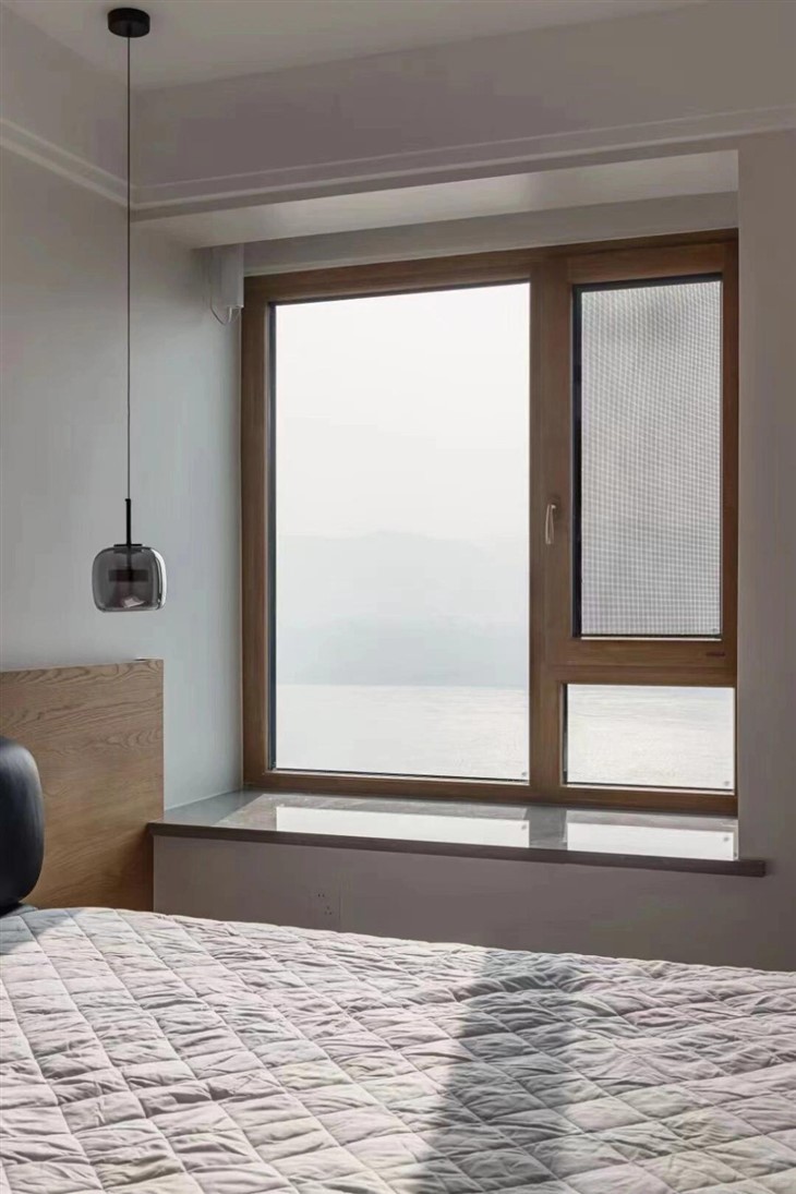 Energy Efficient Aluminum Clad Wood Windows high quality