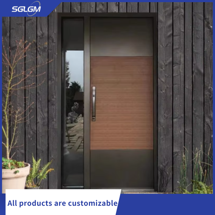 Modern Wood Front Door