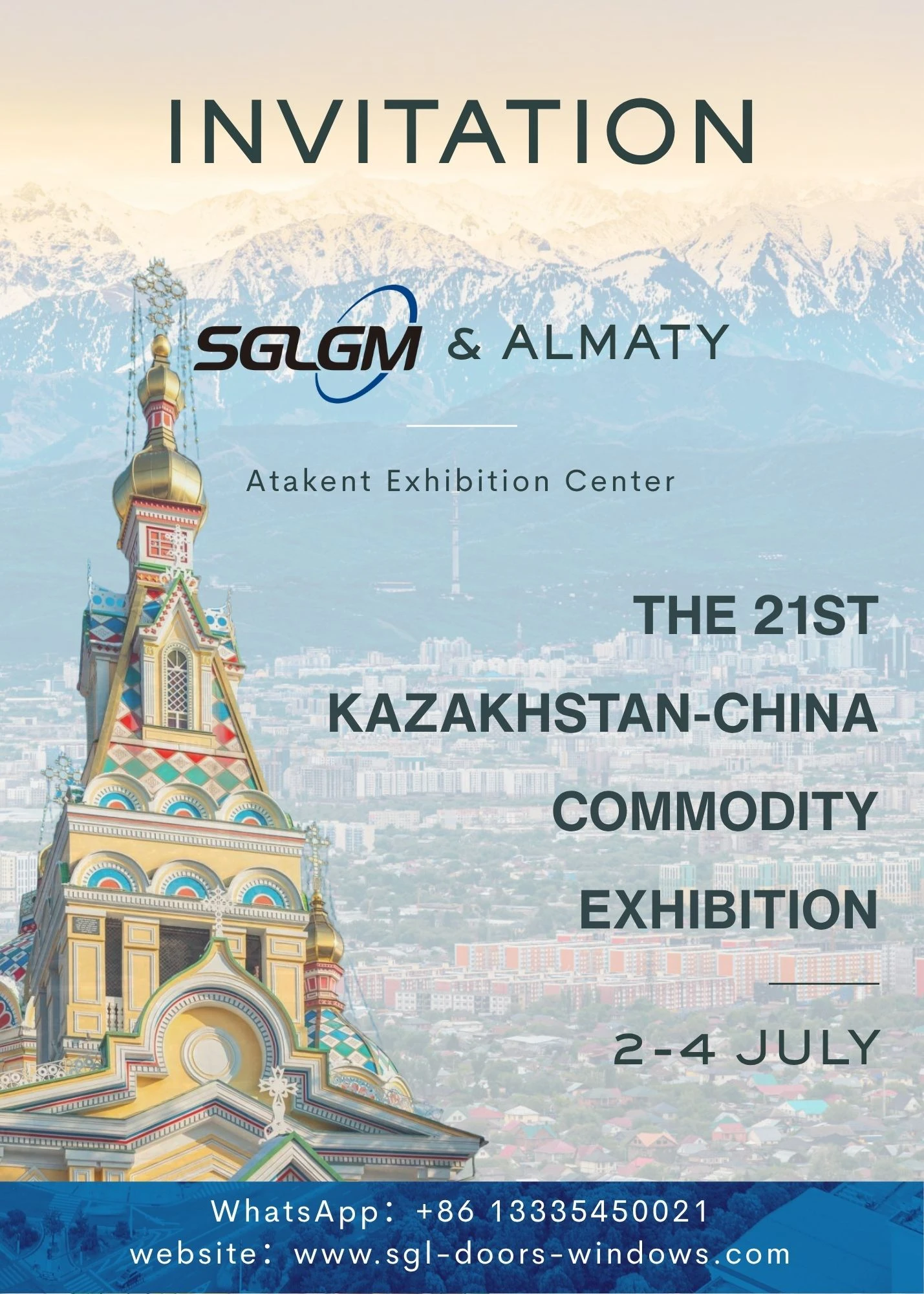 Visit SGL at the 21st Kazakhstan-China Commodity Exhibition in Almaty