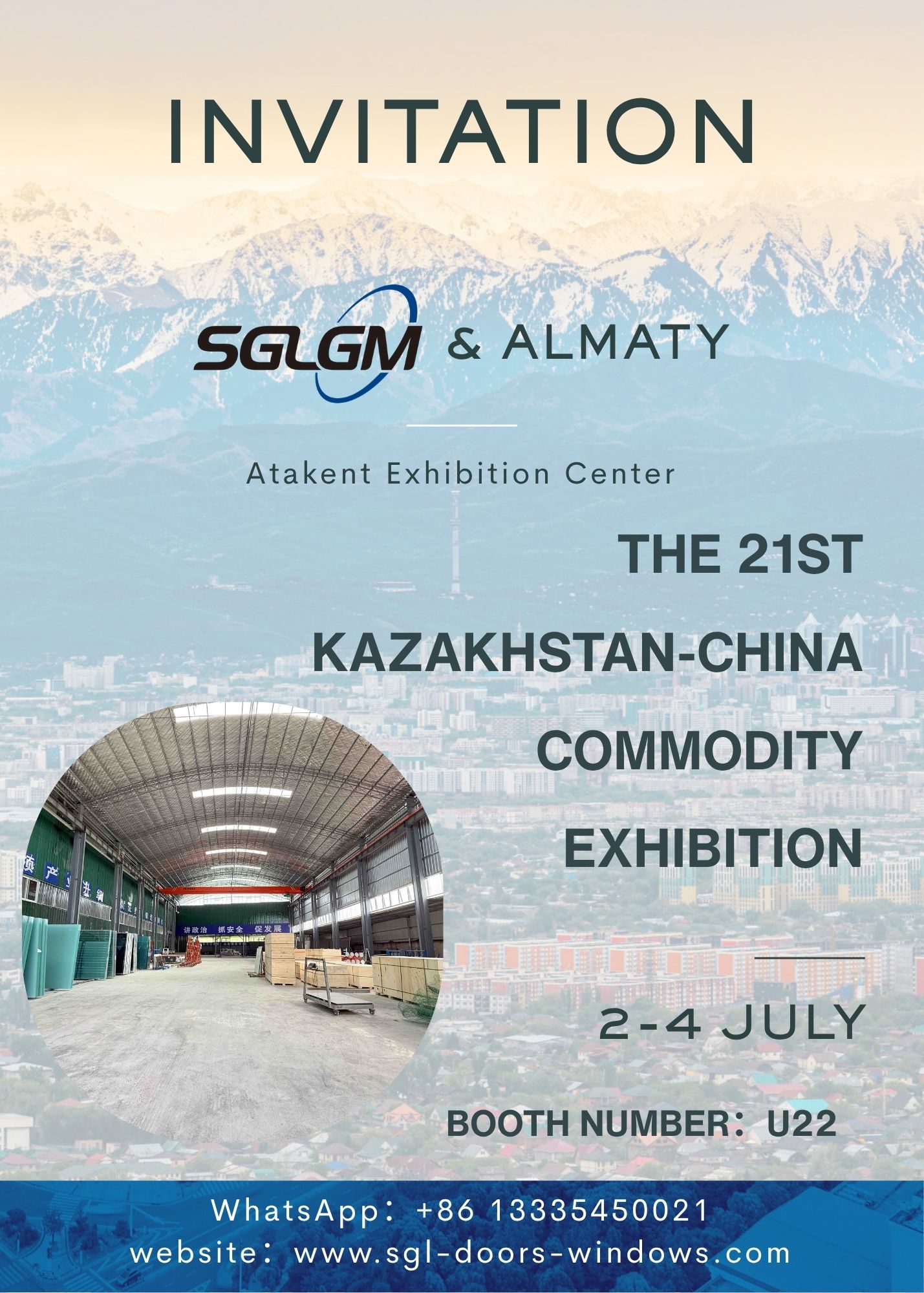 Visit SGL at the 21st Kazakhstan-China Commodity Exhibition in Almaty Visit SGL at the 21st Kazakhstan-China Commodity Exhibition in Almaty