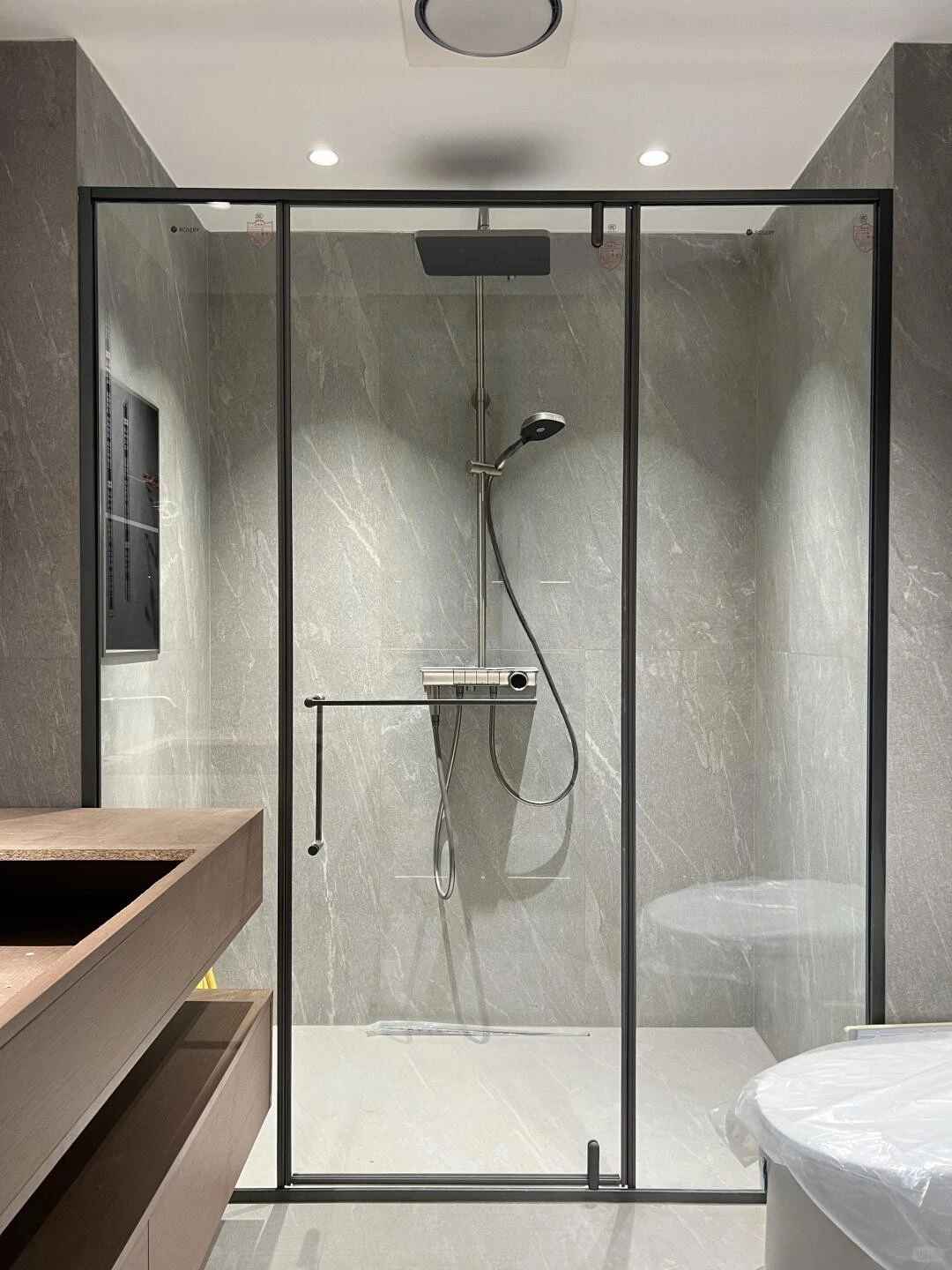 Hinged shower door2 Hinged shower door2