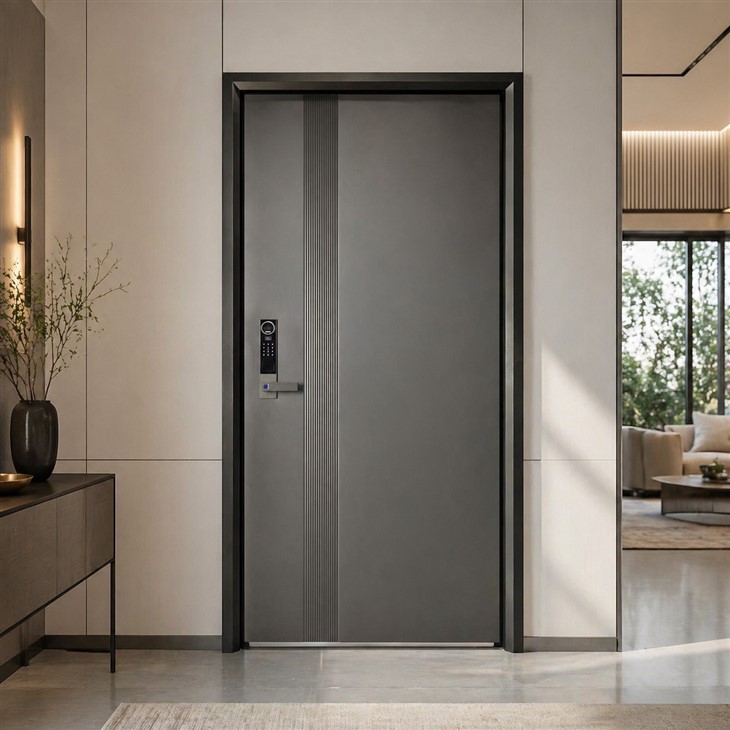 Premium Steel Entry Doors For Residential & Commercial factory