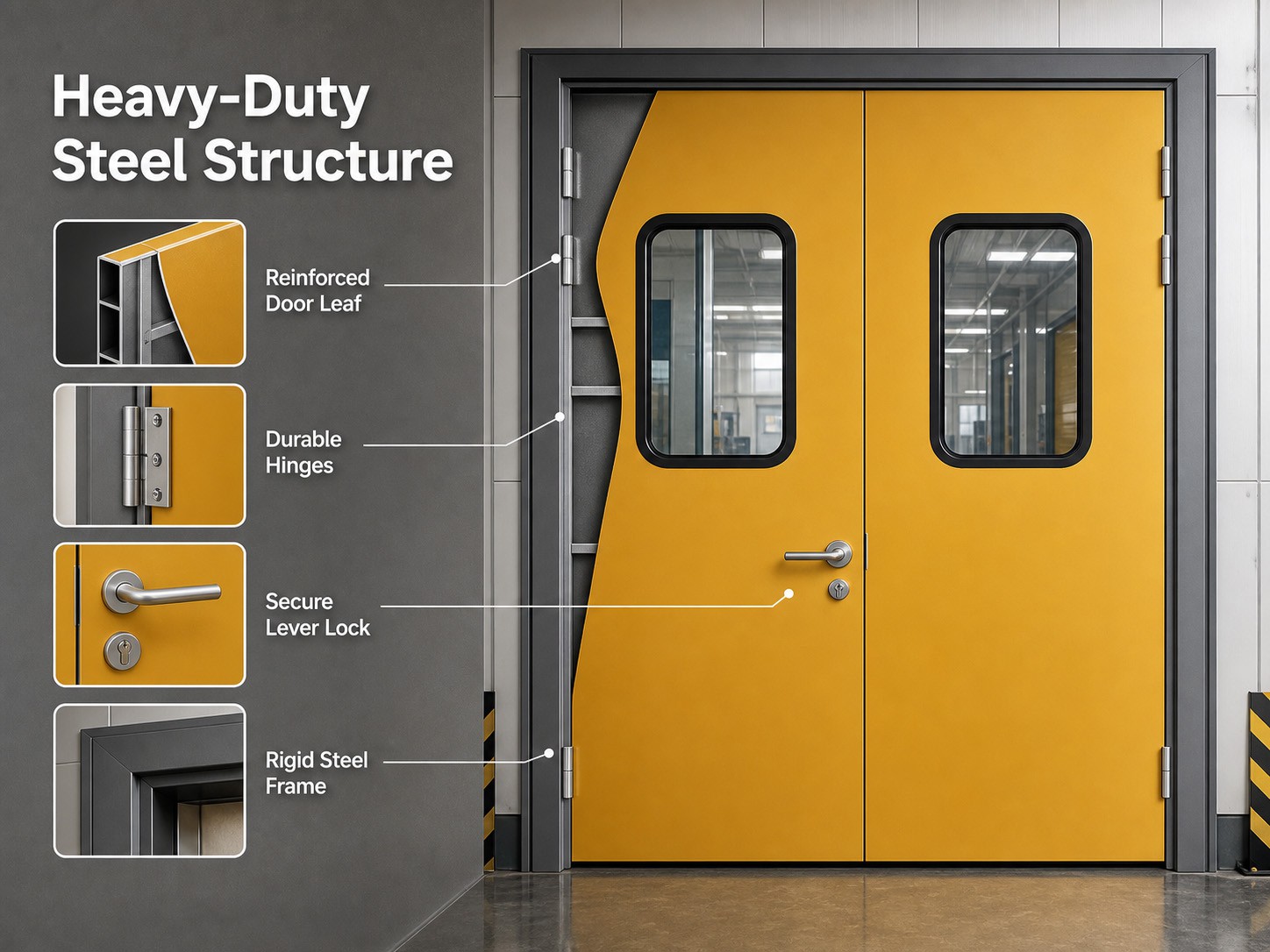 Steel Doors with Glass Windows Steel Doors with Glass Windows