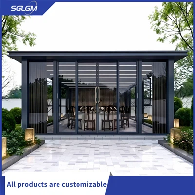 Aluminium Double Glazed Doors