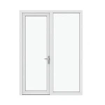 White PVC Bedroom Doors