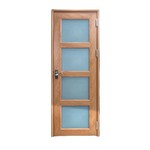 Wood Effect UPVC Door